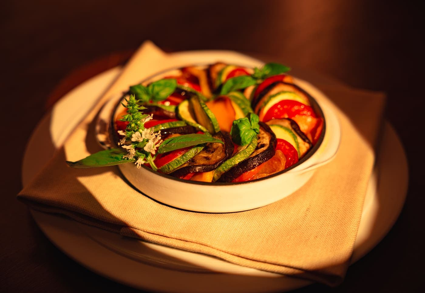 Ratatouille di verdure in cocotte